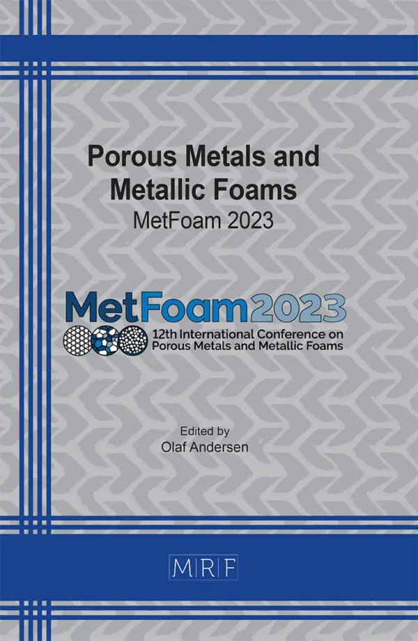 Porous Metals and Metallic Foams