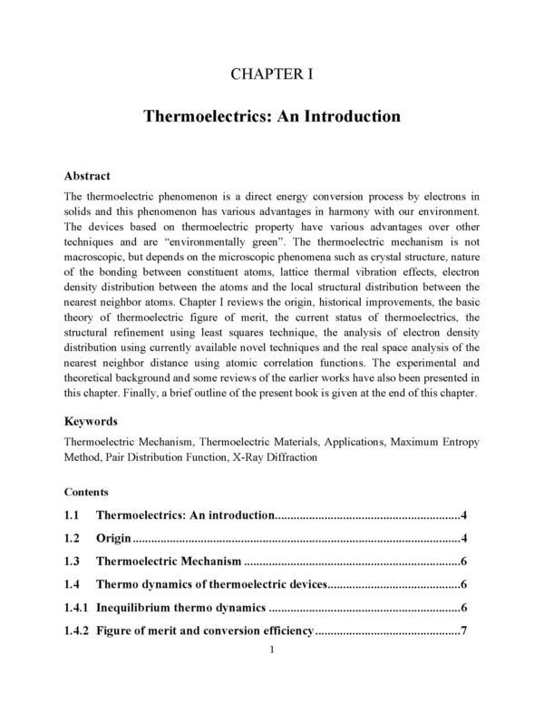 Charge Density and Structural Characterization of Thermoelectric Materials - Image 2