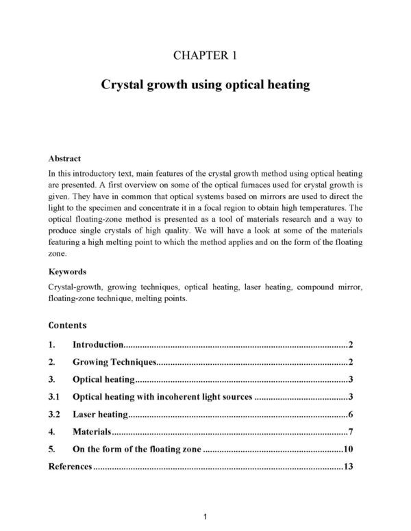 Optical Furnaces for Crystal Growth - Image 2