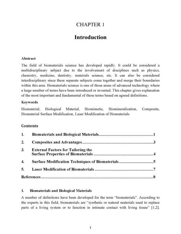 Study of biocompatible and biological materials, color print, paperback - Image 2