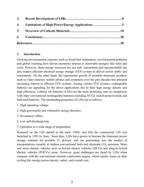 Recent Advances in Energy Storage Materials and Devices, color print, paperback - Image 3