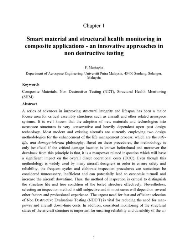 Innovation in Smart Materials and Structural Health Monitoring for Composite Applications - Image 2