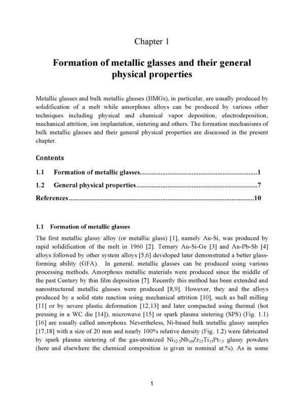 Metallic Glasses and Their Composites - Image 2