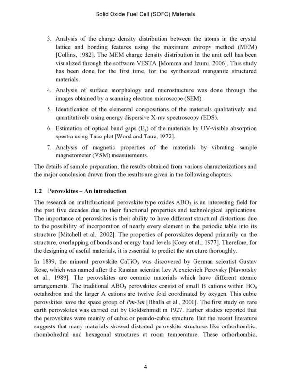 Solid Oxide Fuel Cell (SOFC) Materials, color print, paperback - Image 5