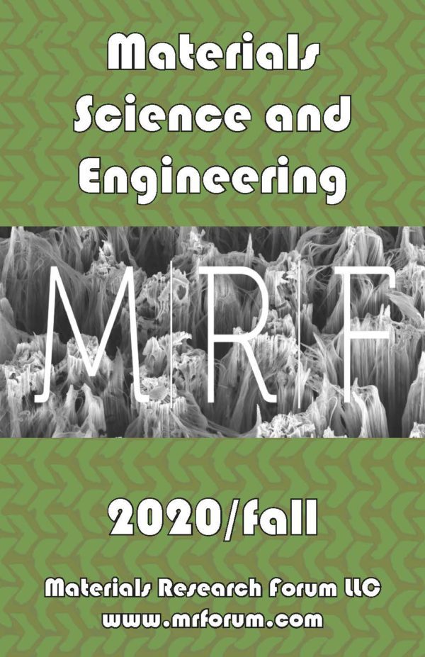 Materials Research - 2020 Fall Catalog