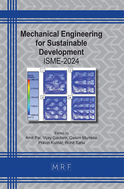 Mechanical Engineering for Sustainable Development