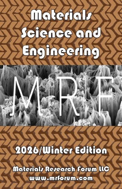 Materials Research - 2026 Winter Edition Catalog